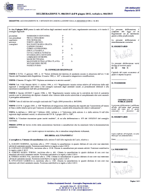 Paycheck planner template - 5 ISTANZE DI CANCELLAZIONE DALLA SEZIONE B DELLALBO - oaslazio