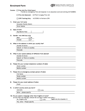 Form preview