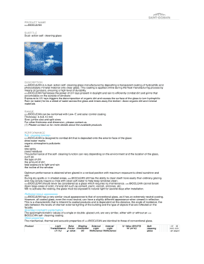Dual- action self- cleaning glass