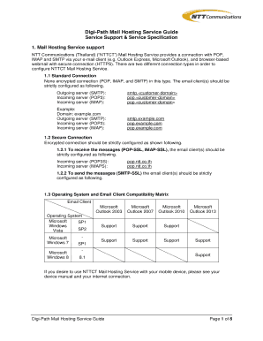 Fillable Online Help Ntt Co Mail Hosting Service Guide Ntt Images, Photos, Reviews
