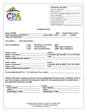 Form preview