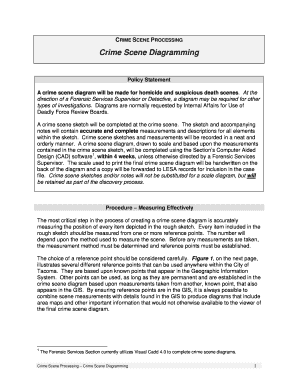 Fillable Online Crime Scene Diagramming Fax Email Print - pdfFiller