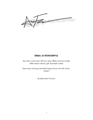 Email Is Wonderful Alexandra Franzen