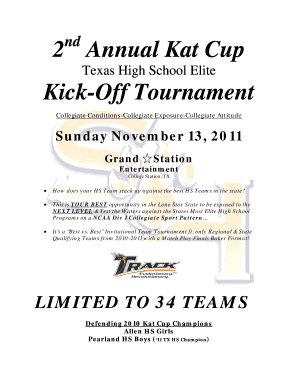 2 Annual Kat Cup Kick-Off Tournament - Houston Youth Bowling Info