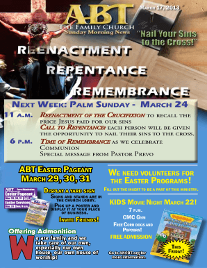 March 29, 30, 31 - Anchorage Baptist Temple - ancbt