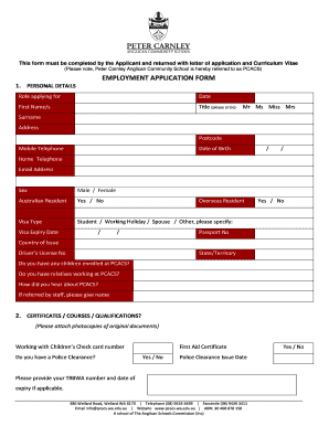 Sample resume with expected salary - This form must be completed by the Applicant and returned - pcacs wa edu