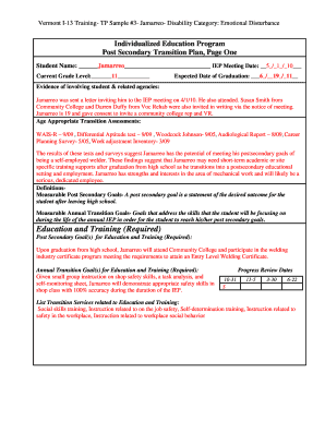 Application for training program - VT TP sample-training-Jamaerro-compliant.pdf - Vermont Transition ...