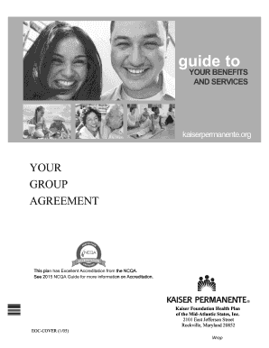 Kaiser Foundation Health Plan Group Agreement