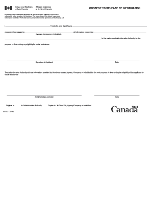 Consent to Release of Information