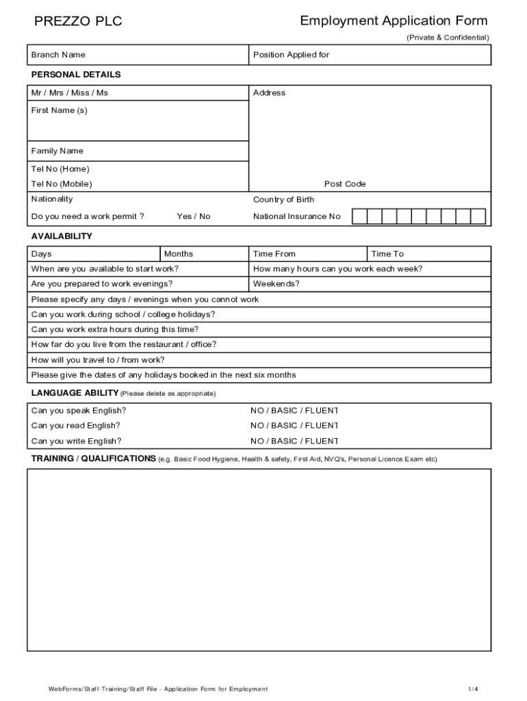 Form preview