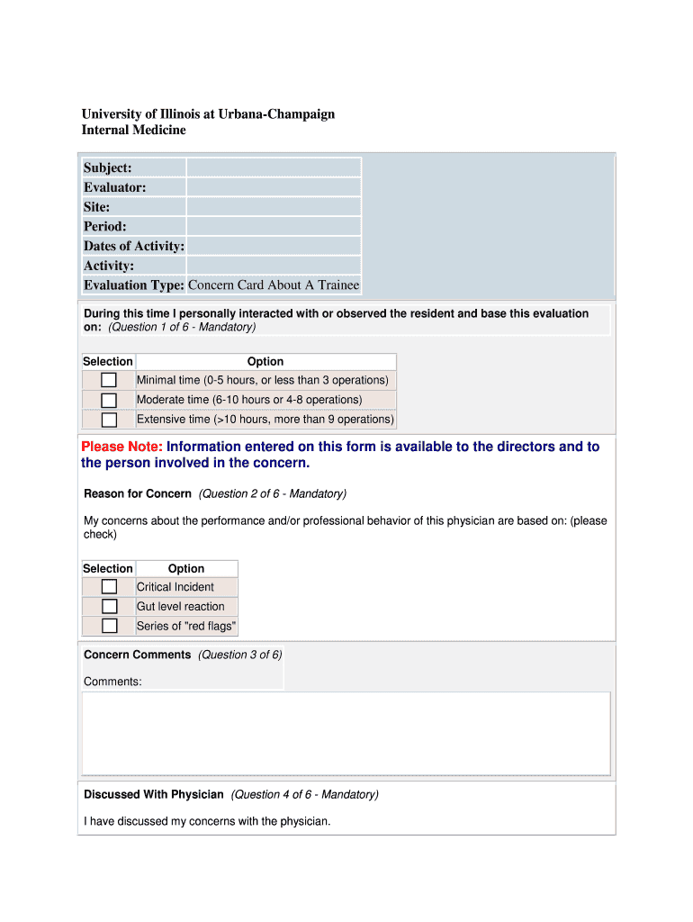 Form preview