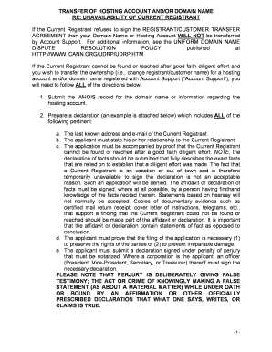 Domain Name Transfer Agreement