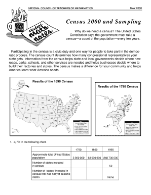 Census 2000 and Sampling