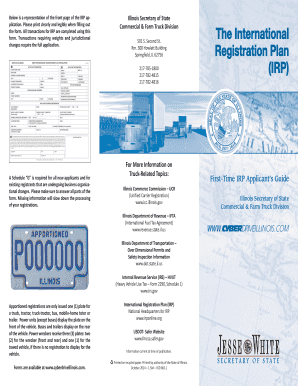 Illinois IRP Application