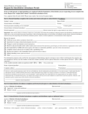 Interdistrict Attendance Permit
