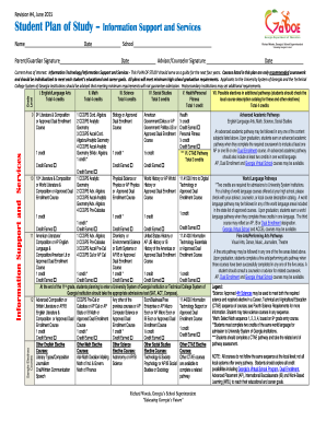 Georgia Student Plan of Study