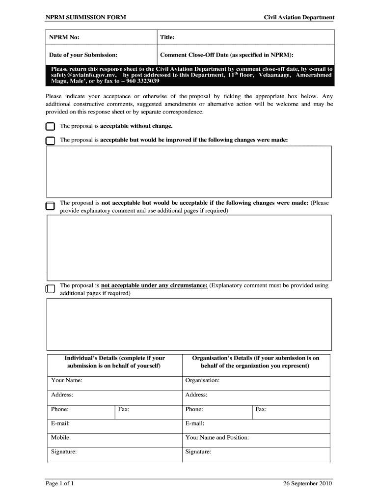 Form preview