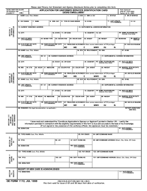 Sponsor Declaration Form