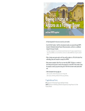 Arizona Property Title and FIRPTA Guide