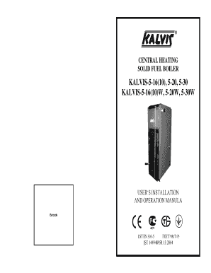 Market survey format sample - Kalvis-5-16(10) - Kalvis Boilers - kalvisboilers co