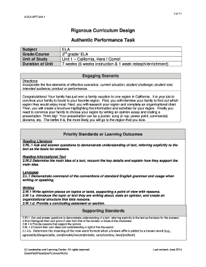 Fillable Online Authentic Performance Task Fax Email Print - pdfFiller
