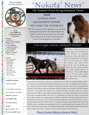 Nokota News - The Nokota Horse Conservancy - nokotahorse