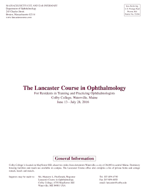 The Lancaster Course in Ophthalmology
