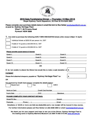 How do i create a ticket template in word - Early bird booking form - Sydney Heritage Fleet - shf org