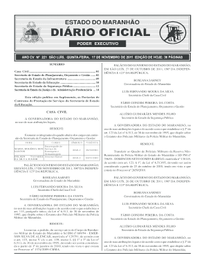 ANO CV N 221 SO LUS, QUINTAFEIRA, 17 DE NOVEMBRO DE 2011 EDIO DE HOJE 30 PGINAS - sinproesemma org