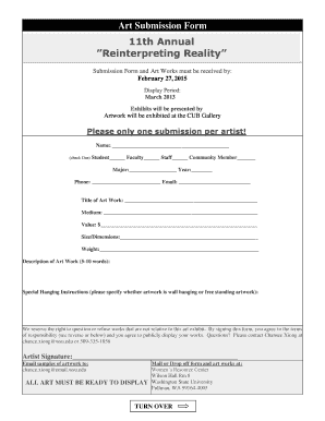 Relationship contracts unmarried couples - Art Submission Form - Washington State University - women wsu