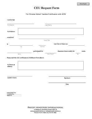 Form preview