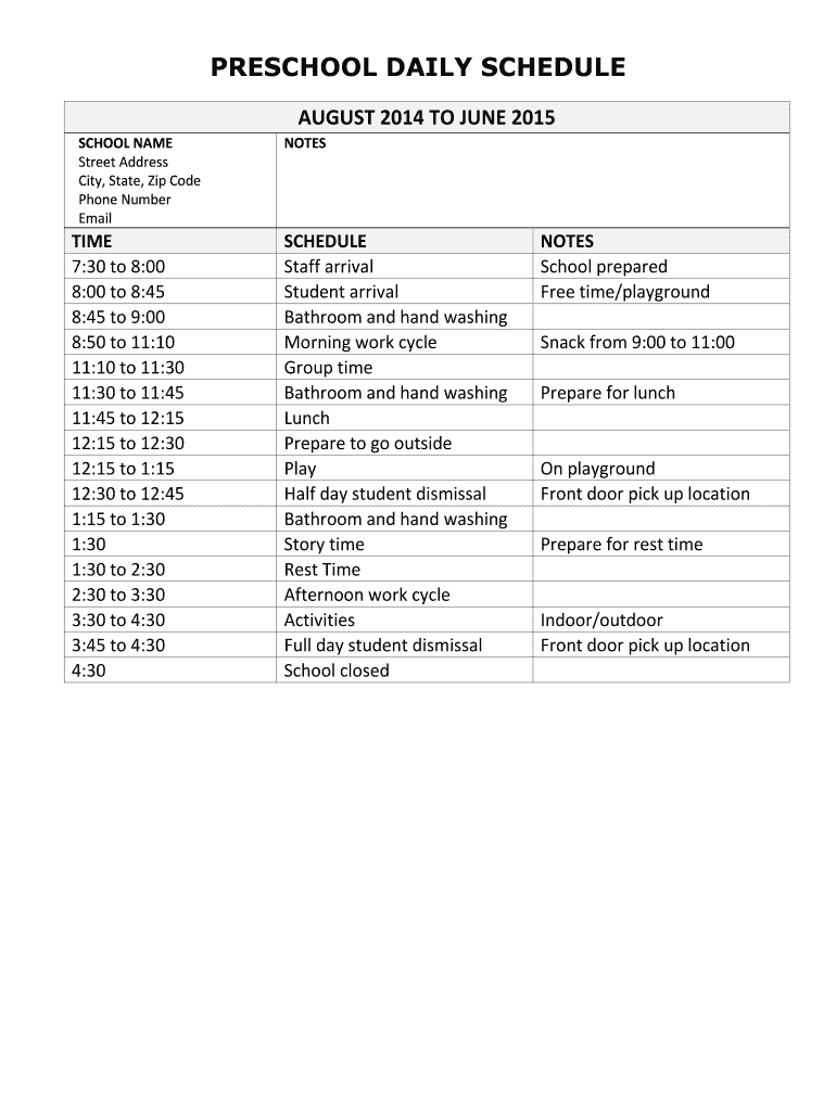 Form preview