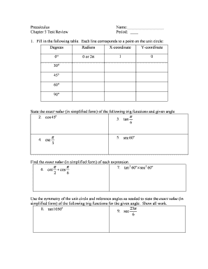 BChb 5 test review - apsva