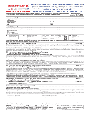 XVIII XVIII BELARUSIAN ENERGY AND ENVIRONMENTAL PROTECTION FORUM