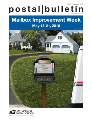 BPostalb Bulletin 22441 - May 12 2016