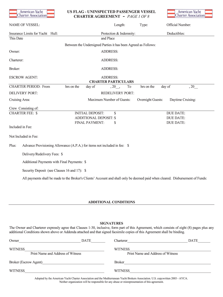 12 passenger uninspected vessel Preview on Page 1