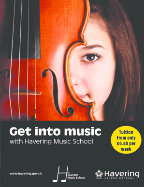 Havering music school brochure - St Marys Catholic Primary School - stmarysva