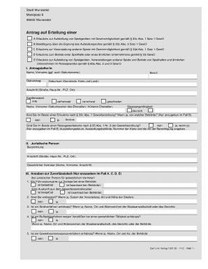 German Gambling License Application
