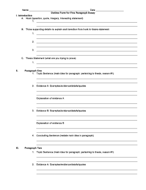 analytical essay outline worksheet