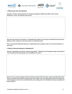 Workbook Driving Performance Through Strategy