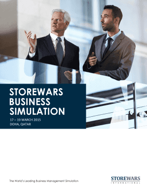 Business management simulation games online - STOREWARS BUSINESS SIMULATION 17 19 MARCH 2015 DOHA, QATAR The Worlds Leading Business Management Simulation ABOUT STOREWARS - storewars