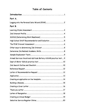 Table of Contents - bhropbborgb
