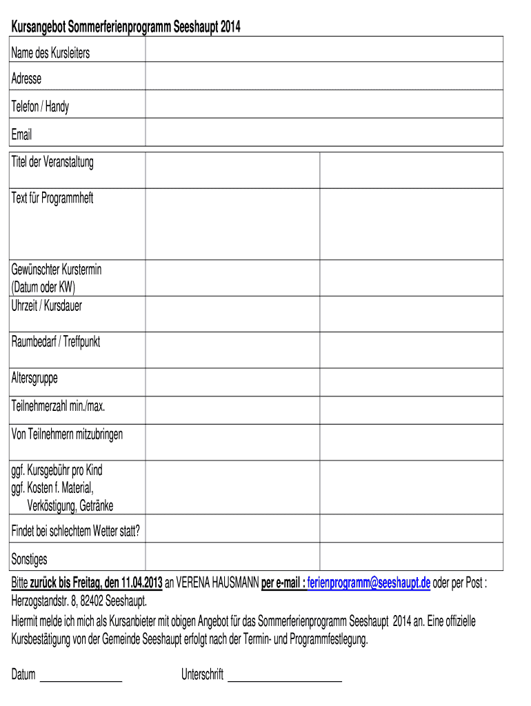 Form preview