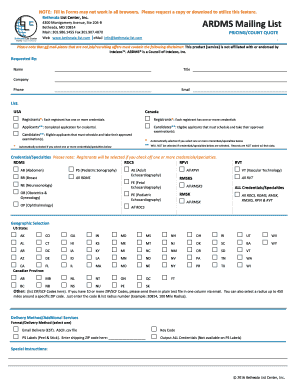 BFormsb - Bethesda List