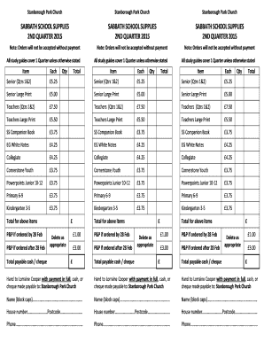 Form preview