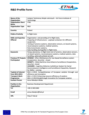 Form preview