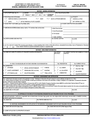 Department of homeland security general admissions bb - TidyForms