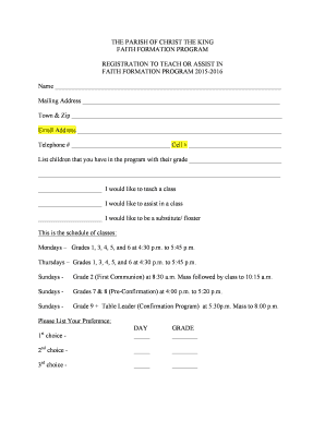Form preview