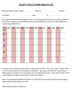 Form preview