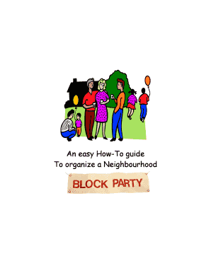 An easy How-To guide To organize a Neighbourhood